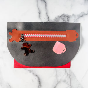 Zipper Accent ADD ON - Pink - Cold & Cozy Applique