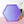 Hexagon Craft Tray - Honeycomb Base with Grips - Violet