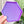 Hexagon Craft Tray - Honeycomb Base with Grips - Violet