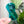 Load image into Gallery viewer, ROUNDED Fancy Straps - Size 1&quot; Webbing to 1/2&quot; Hook - TEAL - Set of 3 - Acrylic Template
