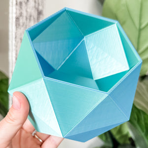 Large Jewel Craft Bowl - Turquoise