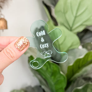 Zipper Accent ADD ON - Light Green - Cold & Cozy Applique