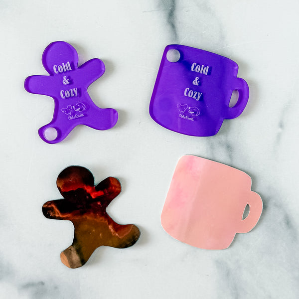 Zipper Accent ADD ON - Purple - Cold & Cozy Applique