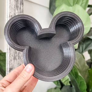 Tiered Large Mouse Shaped Craft Bowl - Onyx