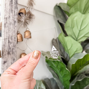 Magic Maker Applique Template Set of 12 - Size Medium - CLEAR - FRAGILE: PLEASE INCLUDE ROUTE ON YOUR ORDER