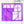 Magic Maker Applique Template Set of 12 - Size Medium - PURPLE - FRAGILE: PLEASE INCLUDE ROUTE ON YOUR ORDER