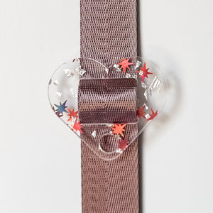 Removable Heart Strapzeez™ - Rose Gold Sprites