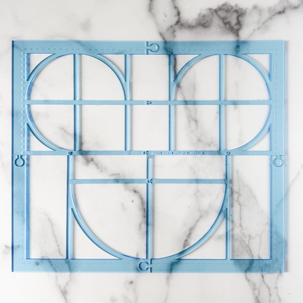 Magic Maker Applique Template Set of 12 - Size Medium - OCEAN - FRAGILE: PLEASE INCLUDE ROUTE ON YOUR ORDER