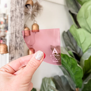 Magic Maker Applique Template Set of 12 - Size Medium - PINK - FRAGILE: PLEASE INCLUDE ROUTE ON YOUR ORDER