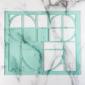 Magic Maker Applique Template Set of 12 - Size Medium - LIGHT GREEN - FRAGILE: PLEASE INCLUDE ROUTE ON YOUR ORDER