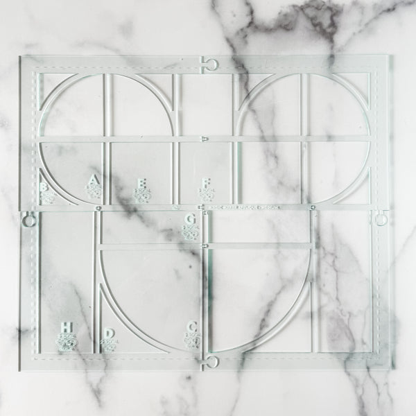 Magic Maker Applique Template Set of 12 - Size Medium - SODA - FRAGILE: PLEASE INCLUDE ROUTE ON YOUR ORDER