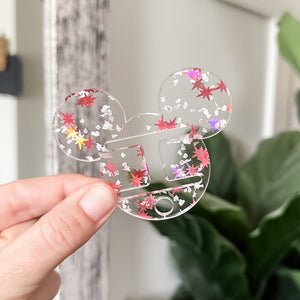 Removable Mouse Head Strapzeez™ - Rose Gold Sprites