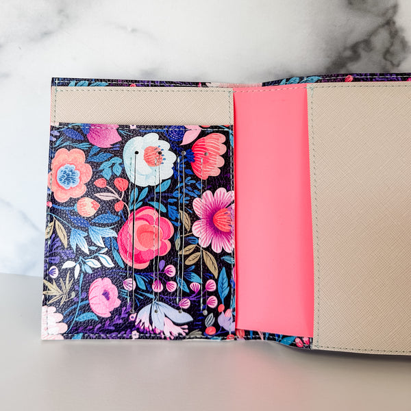 As Seen On OklaRoots! Floral Passport Wallet