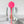 Load image into Gallery viewer, Make Something Drink Swizzle Stick- Hot Pink - Sold Individually
