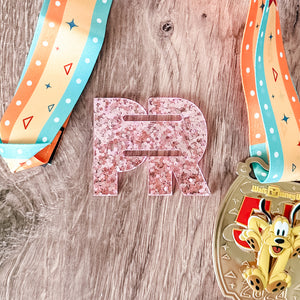 PR Dunzeez™ / Bag Bling - Full Pink Glitter