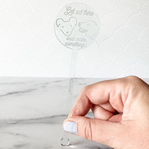 Make Something Drink Swizzle Stick- Soda - Sold Individually