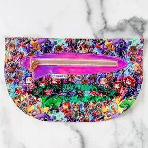 Chat Zipper Accent Template - Mint - 3 Sizes Available