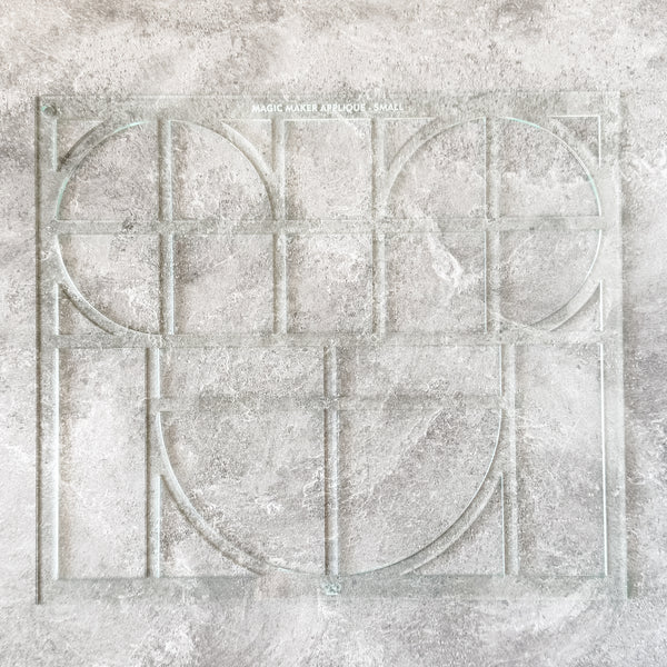 Magic Maker Applique Template Set of 9 - Size Small - SODA - FRAGILE: PLEASE INCLUDE ROUTE ON YOUR ORDER