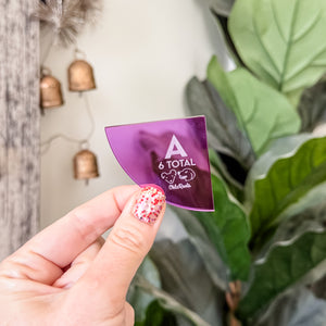 Magic Maker Applique Template Set of 9 - Size Small - PURPLE - FRAGILE: PLEASE INCLUDE ROUTE ON YOUR ORDER