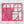 Magic Maker Applique Template Set of 9 - Size Small - PINK