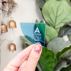 Magic Maker Applique Template Set of 9 - Size Small - BLUE - FRAGILE: PLEASE INCLUDE ROUTE ON YOUR ORDER