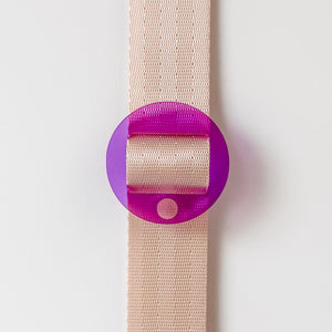Removable Circle Strapzeez™ - Purple