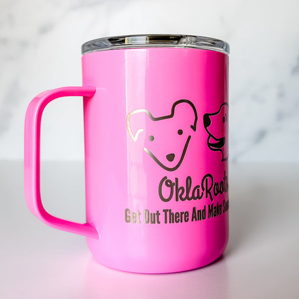 OklaRoots - Miami Pink - Corkcicle 16oz Mug