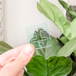 Removable Rectangle Strapzeez™ - Light Green