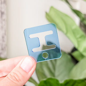 Removable Rectangle Strapzeez™ - Blue