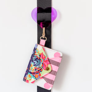 Removable Heart Strapzeez™ - Purple