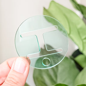 Removable Circle Strapzeez™ - Light Green
