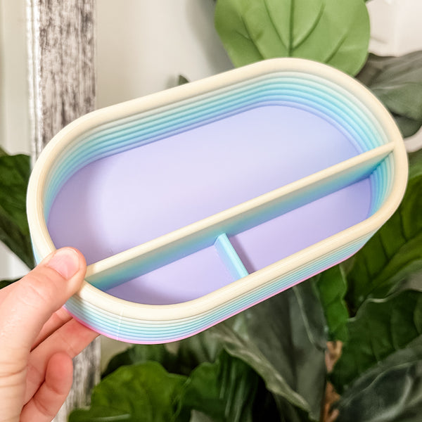 Craft Organizer - Rods - Matte Rainbow - Lavender To Yellow