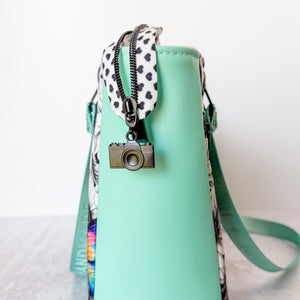 As Seen On OklaRoots!  Rainbow Butterflies MINI Wish Tote