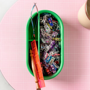 Craft Organizer - Rods - Green