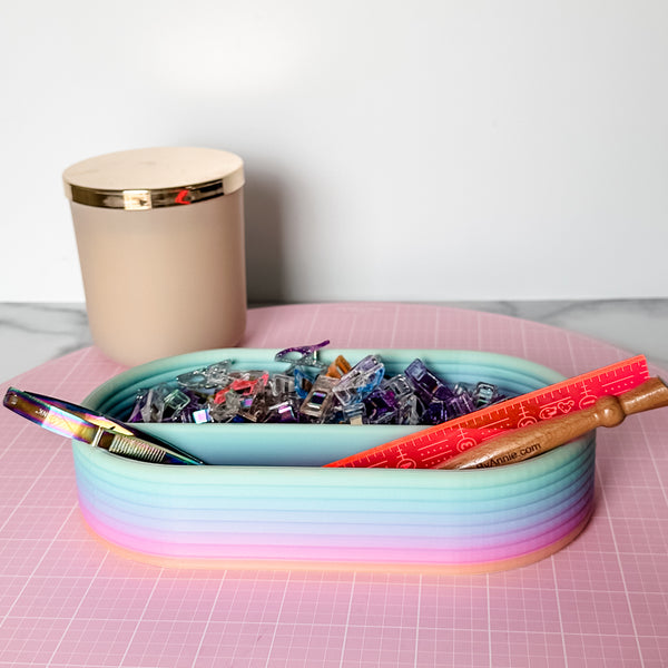 Craft Organizer - Rods - Matte Rainbow Pink to Mint
