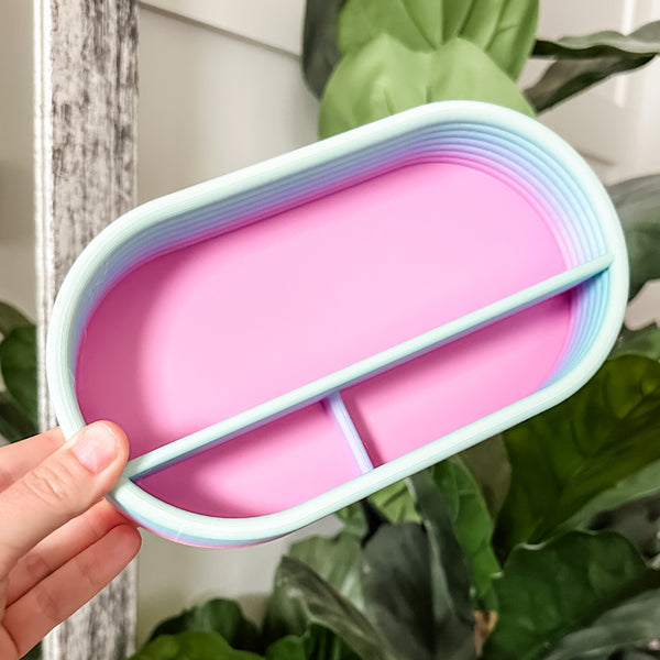 Craft Organizer - Rods - Matte Rainbow Pink to Mint