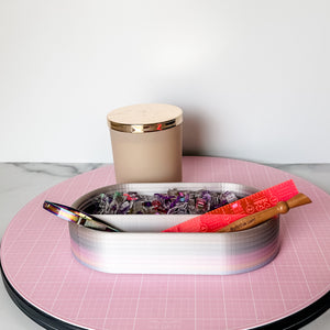 Craft Organizer - Rods - Lavender Rainbow