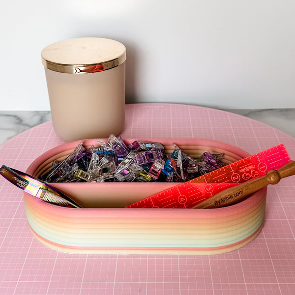 Craft Organizer - Rods - Matte Rainbow Peach