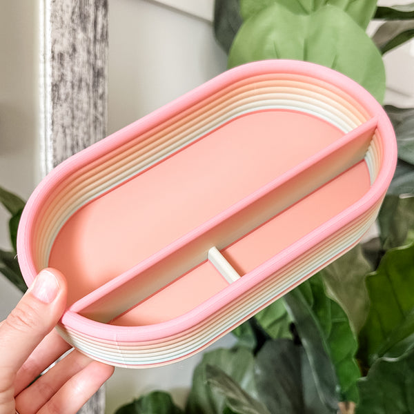 Craft Organizer - Rods - Matte Rainbow Peach