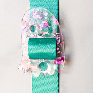 Removable Ghosty Strapzeez™ - Pink Foil