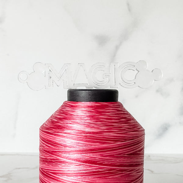 "Magic" - Frosted - Hanging Charm - Sold Individually
