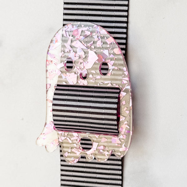 Removable Ghosty Strapzeez™ - Pink Foil