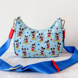 RESELL ITEM - Blue Mickey Crossbody