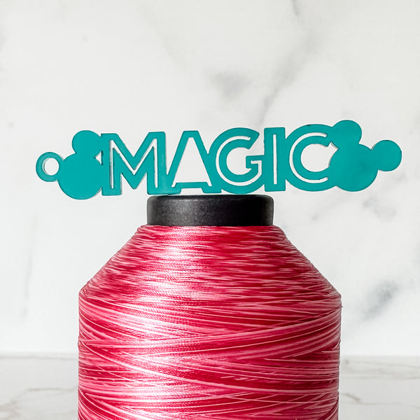 "Magic" - Teal - Hanging Charm - Sold Individually