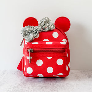 RESELL ITEM - Mini Red Dot Loungefly Wristlet