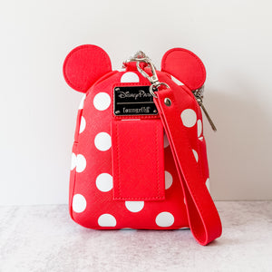 RESELL ITEM - Mini Red Dot Loungefly Wristlet