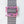 Removable Rectangle Strapzeez™ - Pink Foil