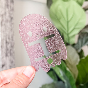 Removable Ghosty Strapzeez™ - Bubble Textured Pink