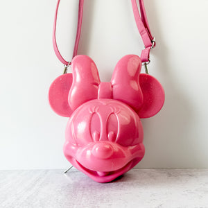 RESELL ITEM - Loungefly Hard Pink Minnie Crossbody