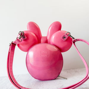 RESELL ITEM - Loungefly Hard Pink Minnie Crossbody